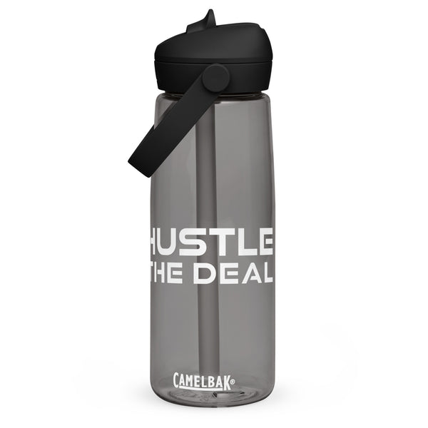 Hustle The Deal™ Signature Flip Straw Water Bottle